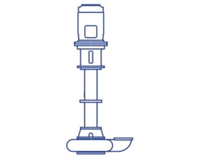 Azcue BTR Grinding/Cutting Vertical Immersion Pump