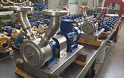 Aviation Fuel Transfer for Aerospace Test Rig - Long Coupled Side Channel Pumps