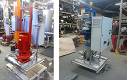 HVAC Water Supply for Deep Sea Vessel - Self Priming Centrifugal Pump Packages